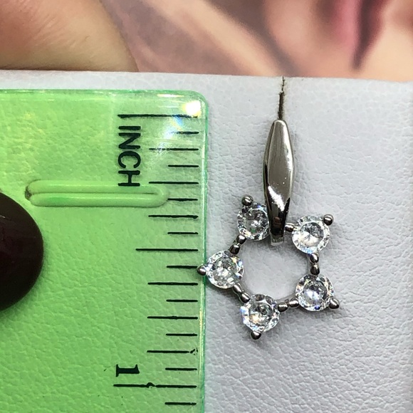 π Sterling Silver 925 CZ - Picture 5 of 5